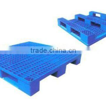 2 ways single faced virgin hdpe storage plastic pallet