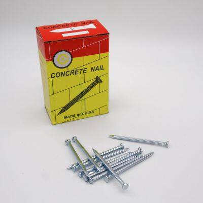 Clous en acier pour béton avec revêtement anti-corrosion pour usage extérieur
