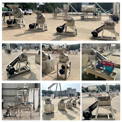 Coffee Bean/Chili Pepper Grinding Machine Vegetable Grinder Machine Flour Mill Machine photo-2