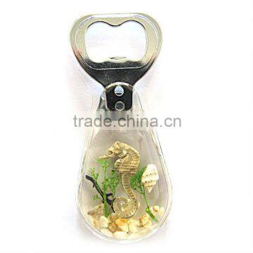 Sea Horse Promotional Custom Acrylic Souvenir Bottle Opener photo-5