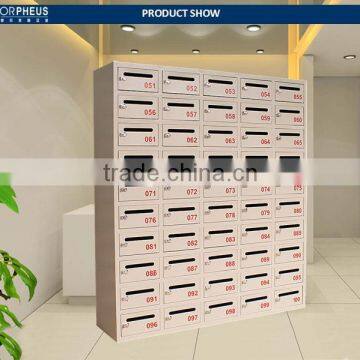 German Mailbox Style Design Lockable Steel Letter Box Heavy Duty Mailbox photo-2