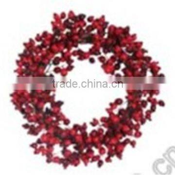 Newest Christmas Wreath with led light for Christmas Decoration Supply Items