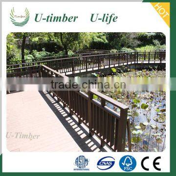 Long lasting cheap WPC wood plastic fence designs panels