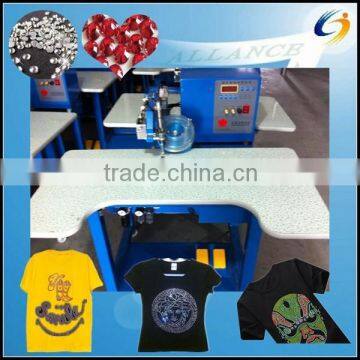 Hot-selling ultrasonic rhinestone hotfix machine for fixing crystal rhinestones on T-shirt