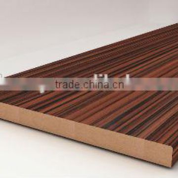 E0 E1 glue eco friendly green straw wheat MDF fibreboard