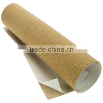 Self adhesive cork roll