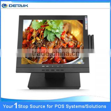 DTK-1578RX 15 Inch POS Touch Monitor with MSR Card Reader for POS Kiosk System