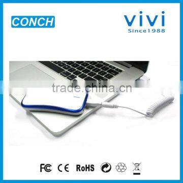 vivi conch laptop charger power bank for blackberry phone with dual usb outputs charger