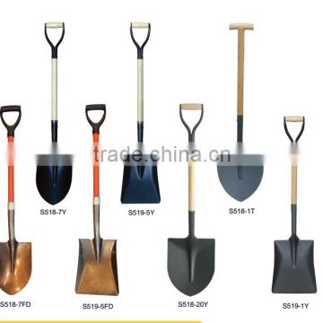 2016 agricultural tools AMES D gripe pala shovel with ISO9001