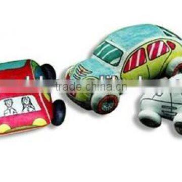 Children Games DIY Educational Toy Painting Toys/washable Painting Plush Toy /painting Car Toy