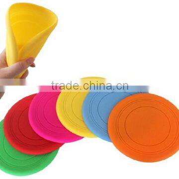 2015 Customized Dog Fly Dicks / Silicone Rubber Foldable Frisbee photo-4