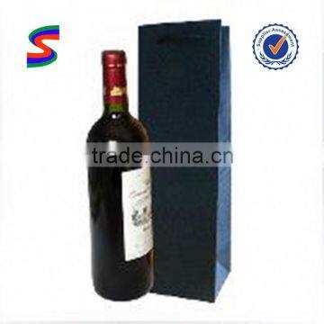 Promotional Pvc Wine Bag Custom Printed Wine Bottle Paper Bags