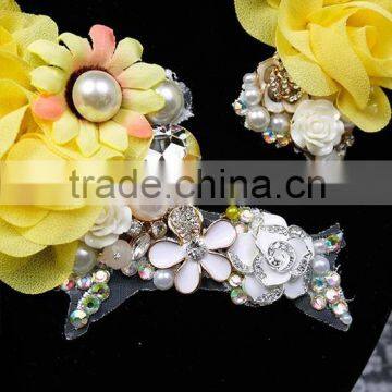 DIY Bridal Tiara Simulation Headdress Flower Wedding Accessories Studio Act the Role Ofing is Tasted Wedding Accessories photo-2