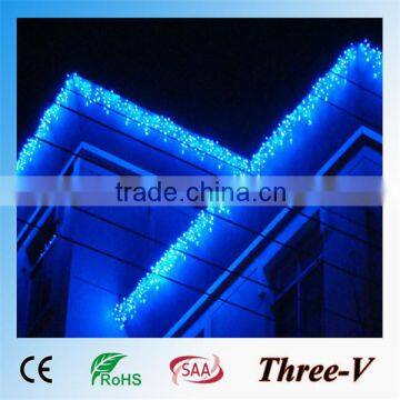led waterfall curtain lights ce led copper string lights