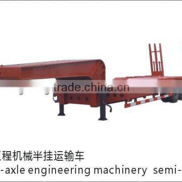 Dongfeng 3 axles flat bed trailer dimensions