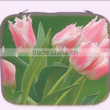 Portable custom printed neoprene laptop sleeve