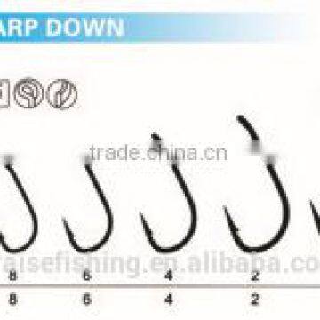 White Nickle high carbon steel PR-1090 CARP DOWN wholesale fishing hook