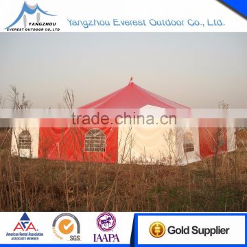 Convenient high peak 12x12m outdoor modern tent design