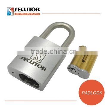 Medium Duty Interchangeable Cylinder Safety Brass Padlock