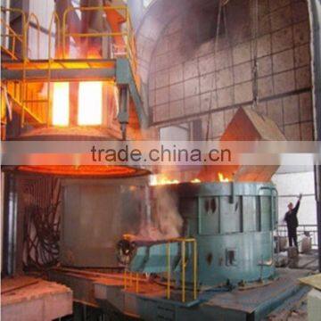 DC Electric ARC steel scrap melting furnace