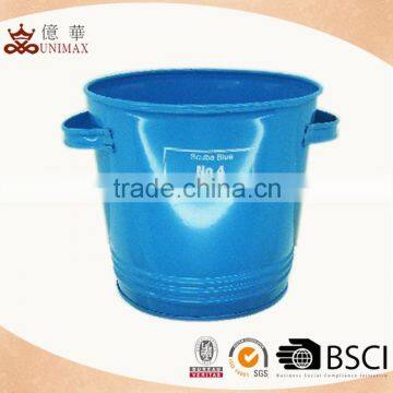 Multi-function home use colored metal bucket with cheap price