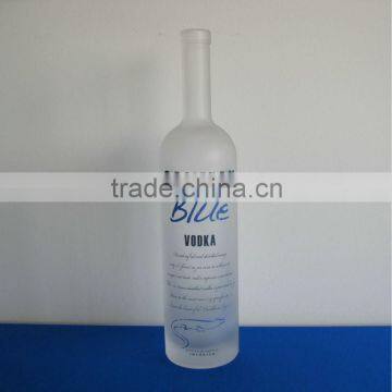 750ml vodka bottle with cork top