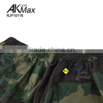 Waterproof Camouflage Raincoat Military PVC Rainsuit Army Suit photo-5