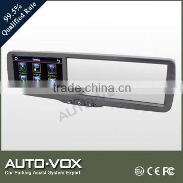 WCE6 touch screen mirror rear view monitor for Tiida/Tenna