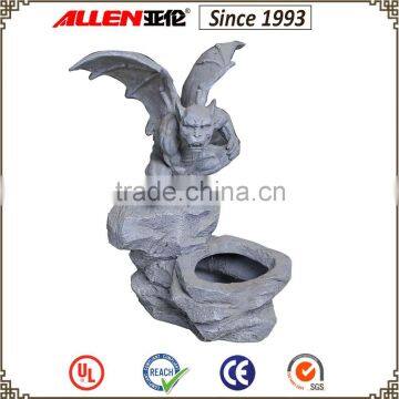 Wholesale resin material garden house decoration gargoyle statues