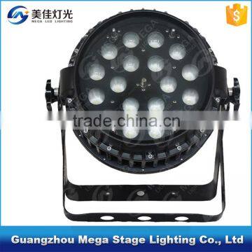 High Power Dmx Outdoor 18x10w 4in1 Led Par Zoom Rgbw Ip65