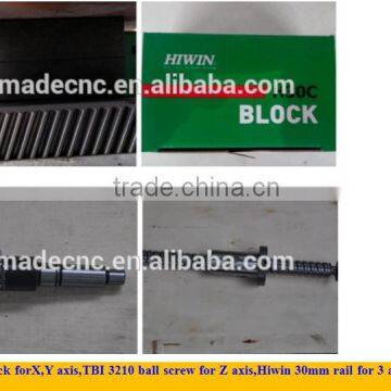 ATC CNC Router Machine/1300*2500mm /9.0kw Air-cooling Spindle photo-4