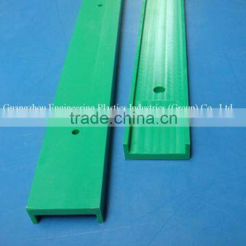 wholesale plastic OEM & ODM cnc machined UHMWPE linear guide rail / parts