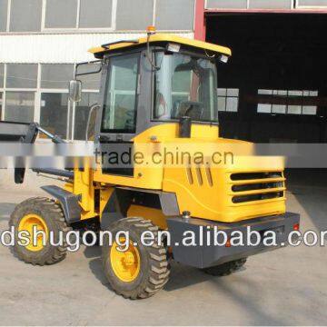 4WD Hydraulic Mini Wheel Loader zl08 for Sale