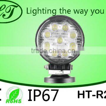 27W Led Round Work light From China Factory Direct Price