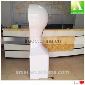 professional produce large vacuum forming PS lamp display stand