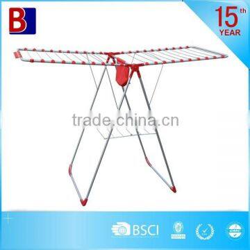 The latest 2 tiers iron clothes airer