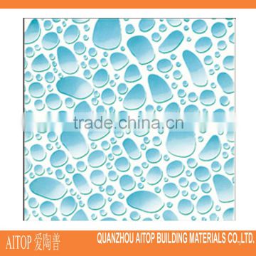 non slip blue color ceramic floor tile