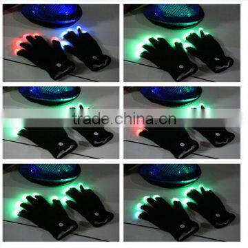Raver Blacked Out led gloves LED 7 Colors Light Show