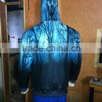 2014 SPRINT FASHION Pakistan Supplier Man Zipper up Hoody Jacket With Graphic Print, Mens Winter Cheap Wholesale Hoodie photo-2