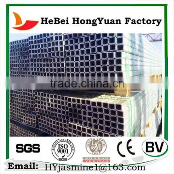 Manufactory HeBei HongYuan Galvanized Steel Pipe Rices Iron Pipe 6 meter