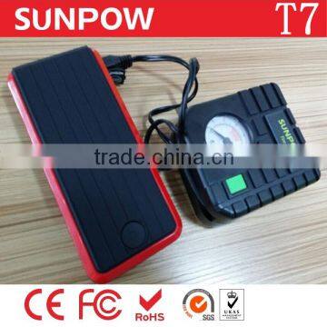 SUNPOW CE,ROHS,FCC multifunctional jump starter