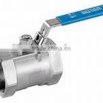 AISI 304 1-PC. SCREWED END BALL VALVE