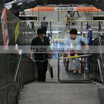 inclined wheelchair elevator