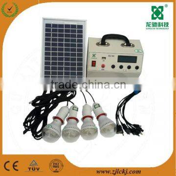 solar electricity generating system for home 6W12V with LCD