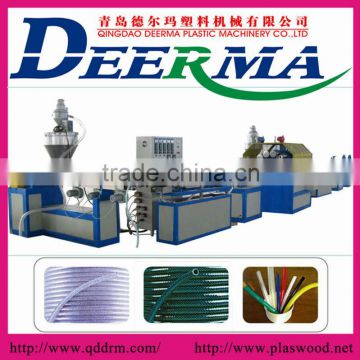 pvc braider fiber reinforced hose plastic machinery