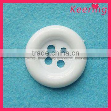 Fancy bulk white small white 4-holes buttons WBK-165-2