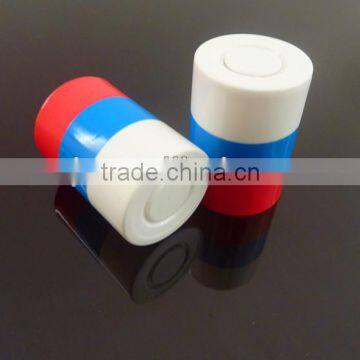 New style three colored simple top-opening cap for alcohol bottle