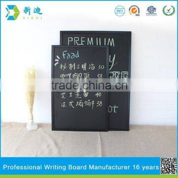 Lanxi xindi decorative chalkboards standing chalkboard for sales