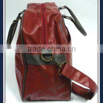 Leather Weekend Bag Travel Bag photo-5
