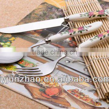 Ceramic Cutlery made by Junzhan Factory and sell directly
